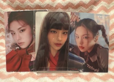 小卡／ITZY／YEJI 禮志／GUESS WHO、CHESHERE、VOLTAGE／專卡、特典卡
