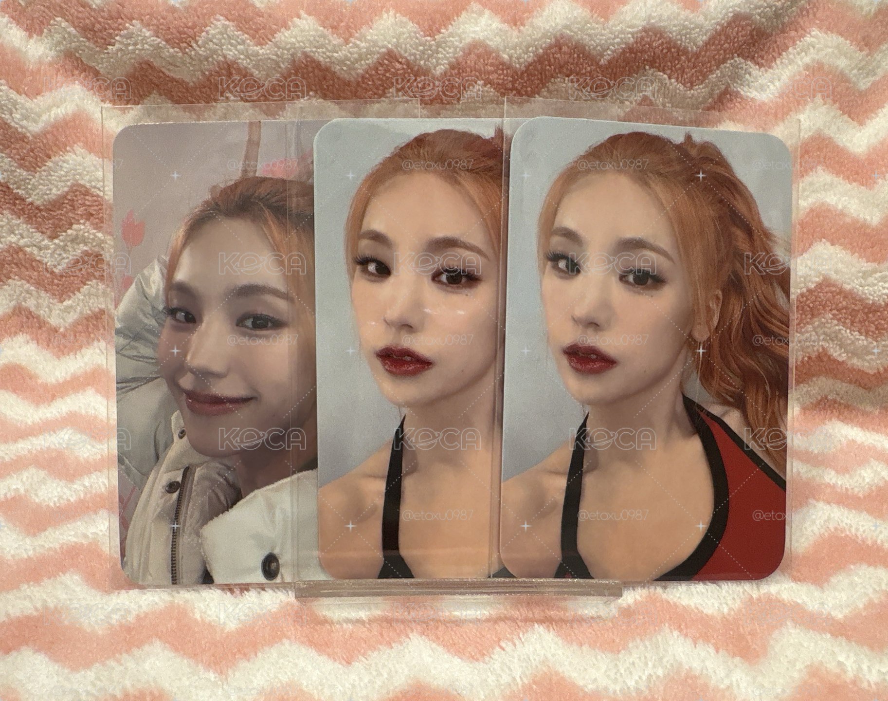 小卡／ITZY／YEJI 禮志／BORN TO BE／Sound wave 簽售卡