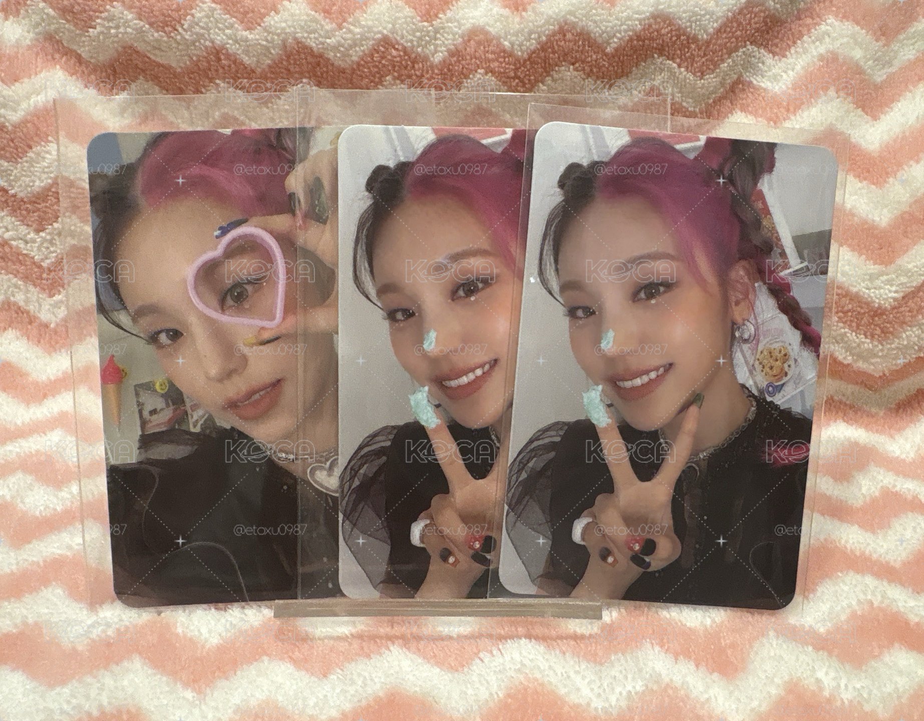 小卡／ITZY／YEJI 禮志／CRAZY IN LOVE／專卡