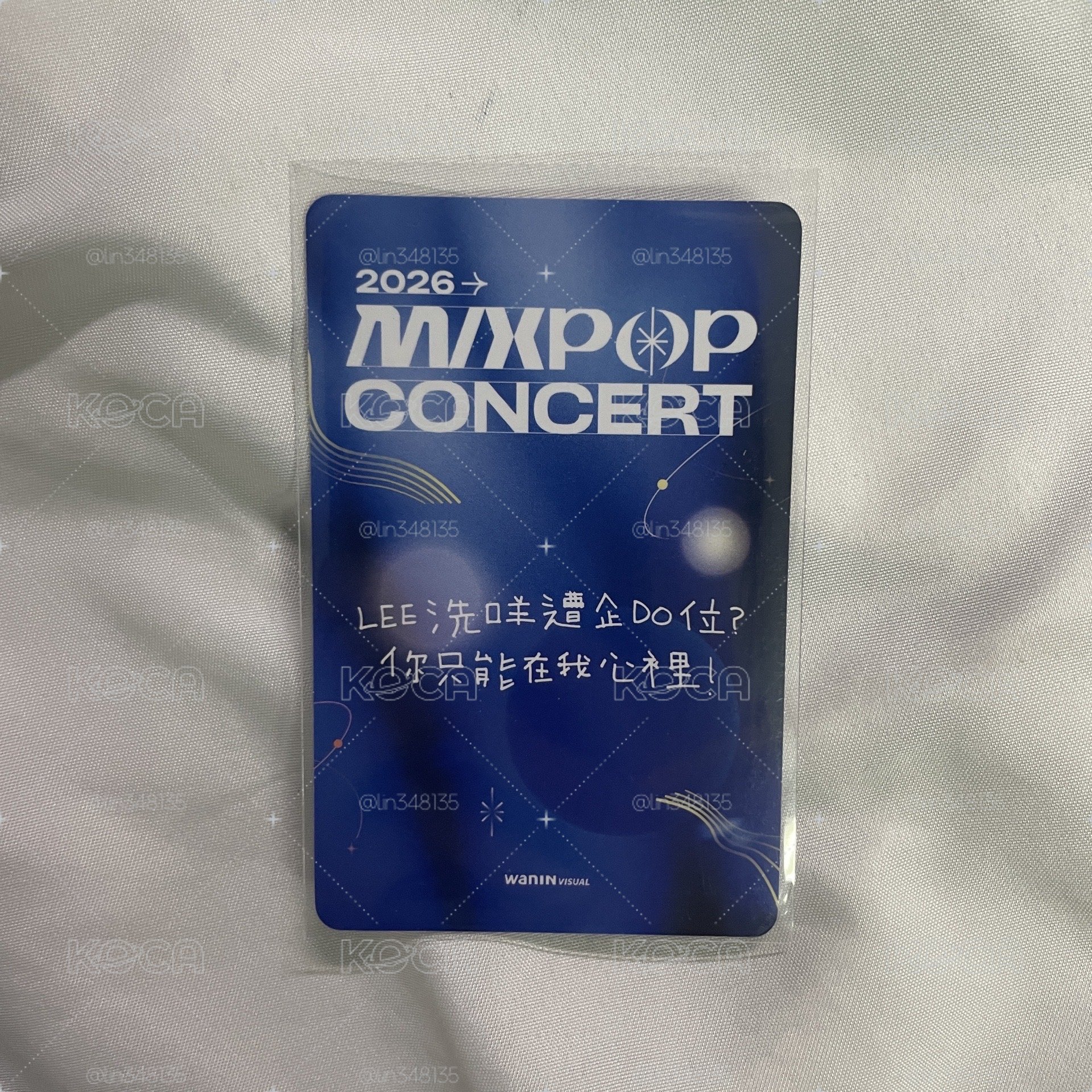 LEEDO MIXPOP 入場卡 普卡