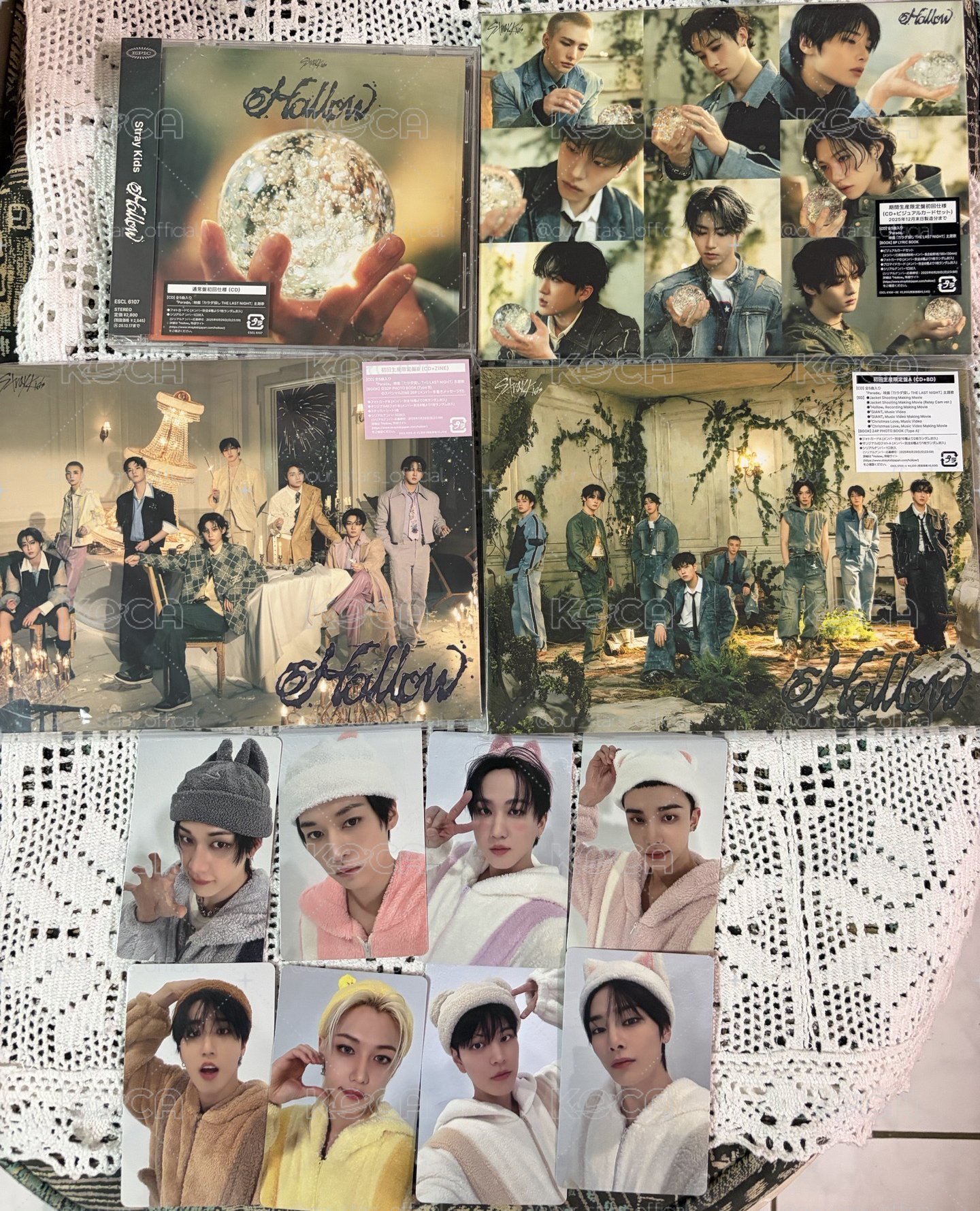 Stray Kids Tower 日本 官方 Hollow 專輯 小卡