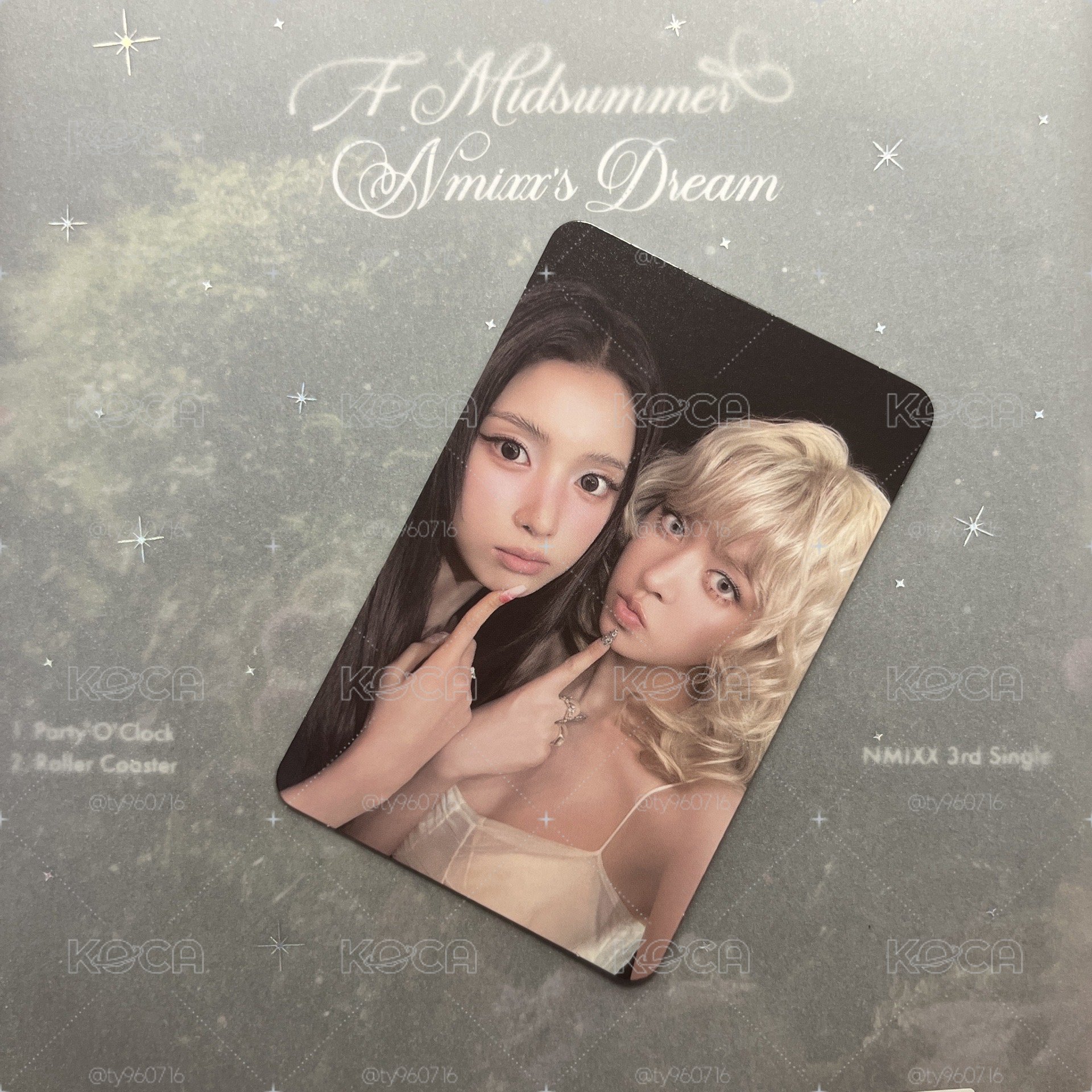 🐰小夜曲 普專卡 莉友雙人