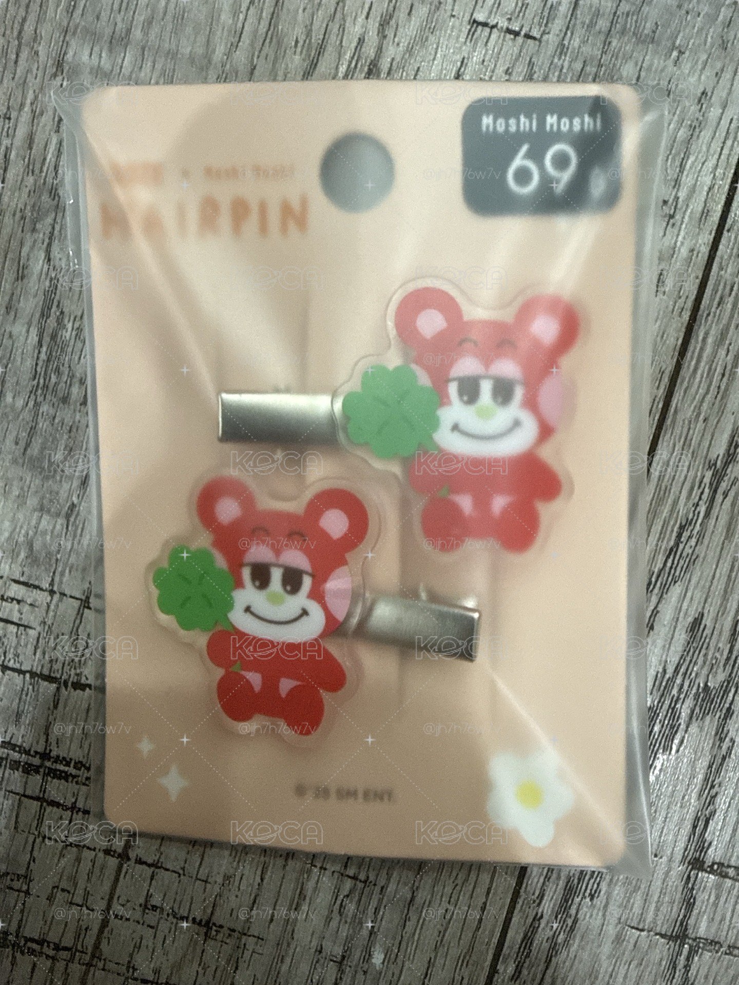 栗子扣髮夾