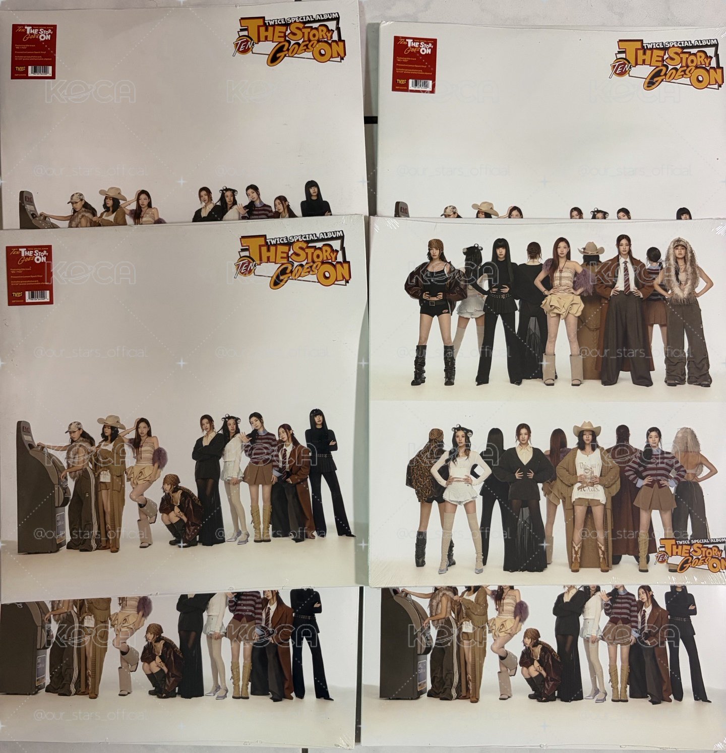 TWICE 美國 官方 The Story Goes On 黑膠唱片 VINYL