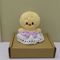 吊帶洋裝淡紫色（10cm娃可用）可客製顏色