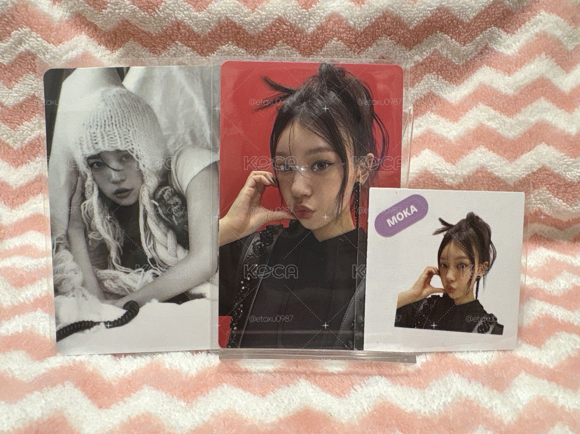 小卡／ILLIT／MOKA 境萌花／I’ll Like You WVS特典卡、bomb 塔店特典卡