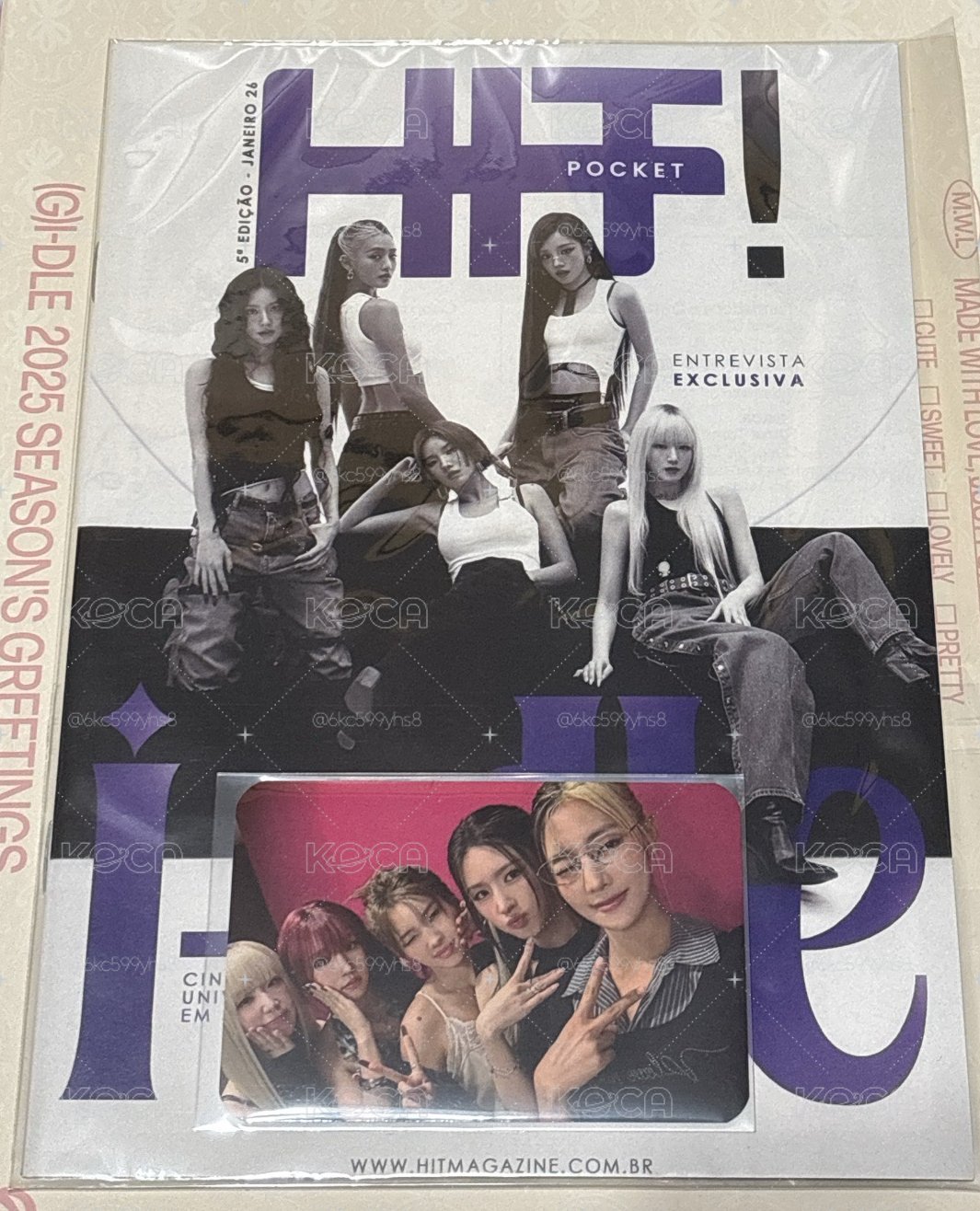 HIT! 巴西雜誌+團卡