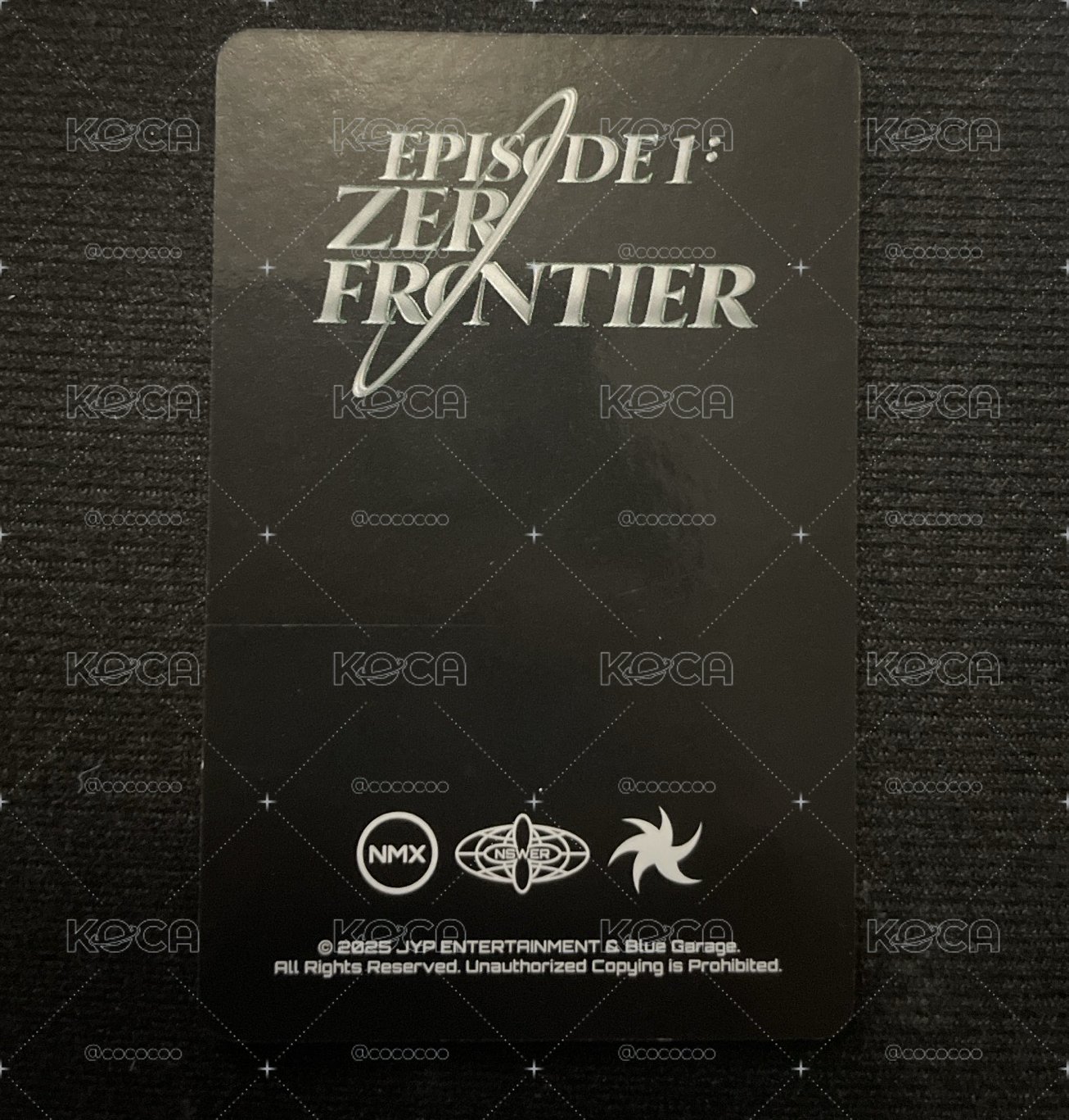 EPISODE 1:ZERO FRONTIER KYUJIN 快閃卡