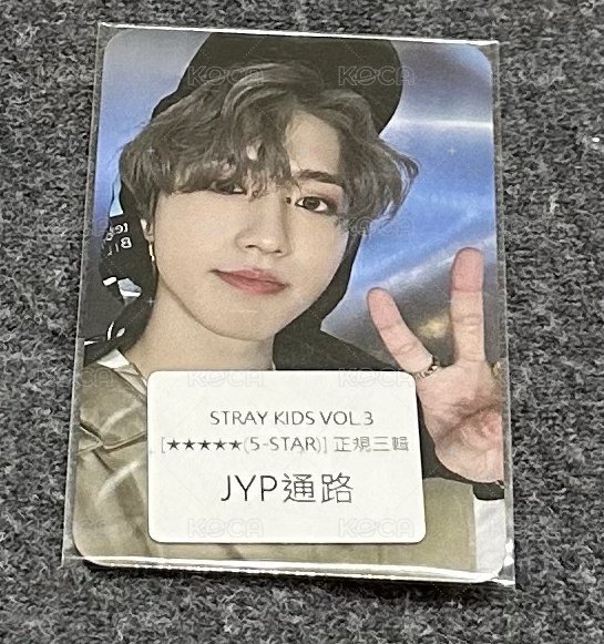 5-STAR jyp 特典卡 HAN