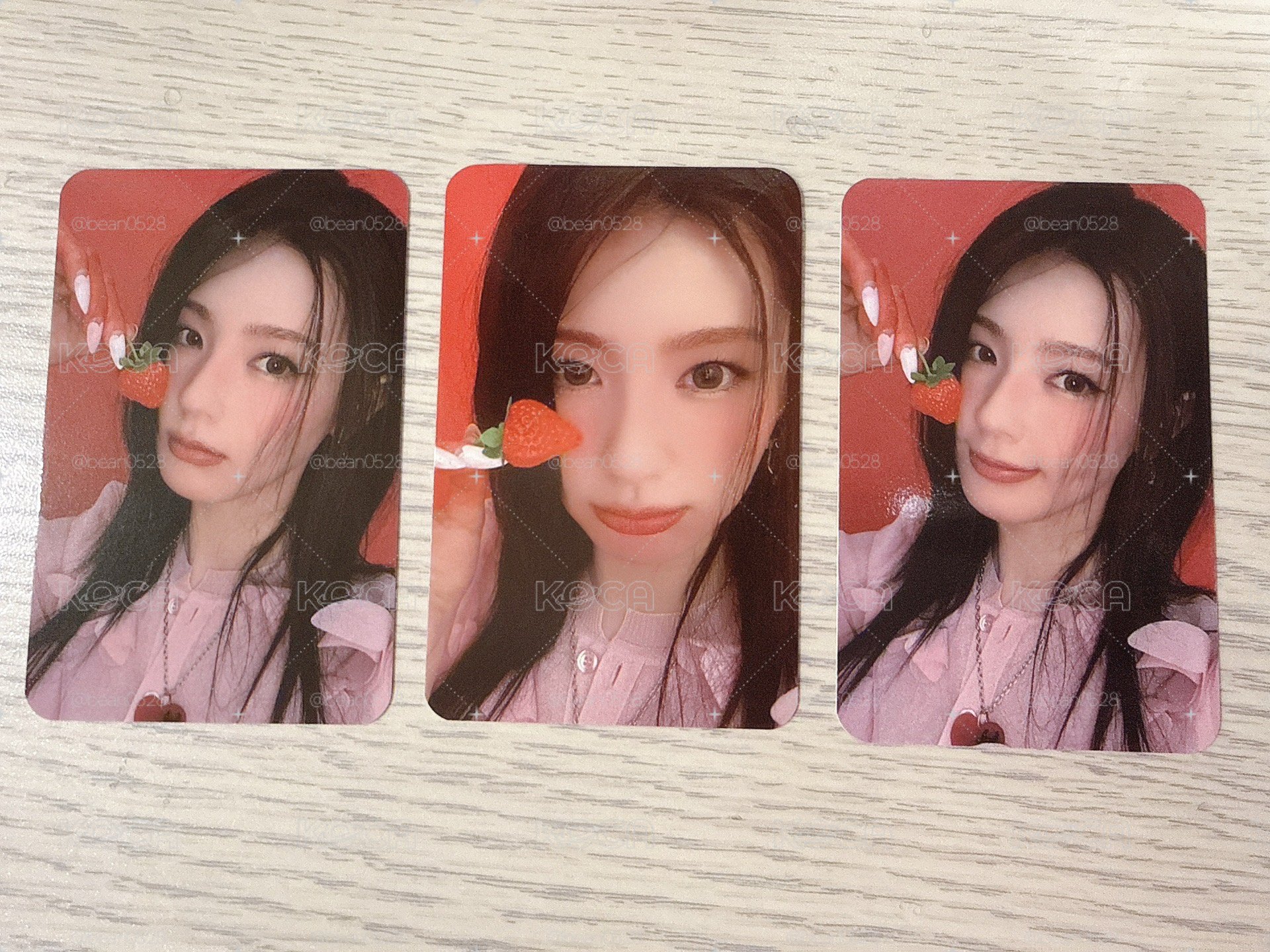 《三張》MY, Lover Kpopstore 預售 特典卡 曺薇娟Miyeon 