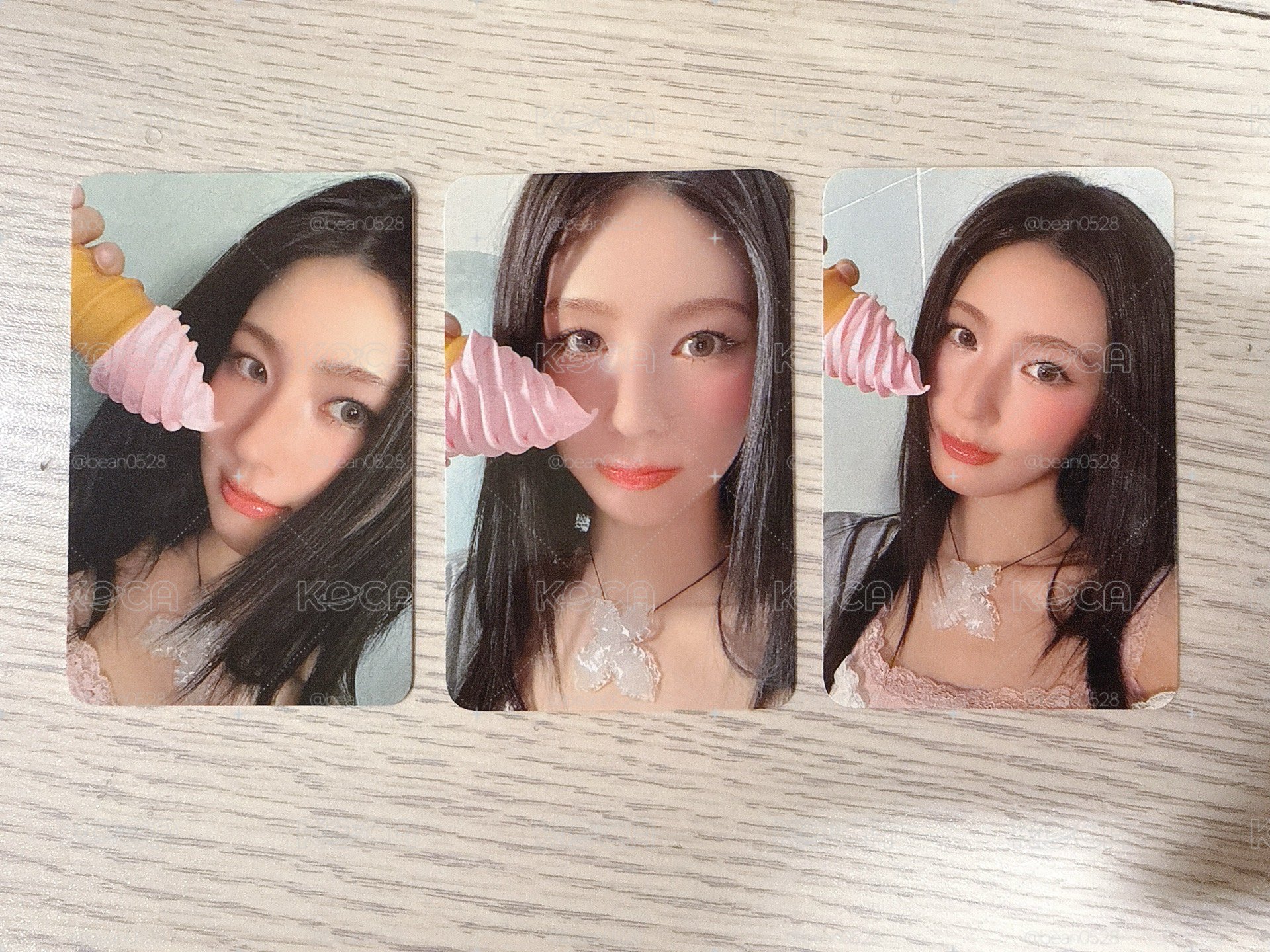 《三張》MY, Lover 楠藝 ny 2.0線上 簽售卡 曺薇娟Miyeon 