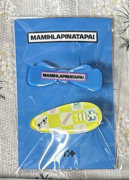 可直拍 快閃店髮夾 A款 全新未拆