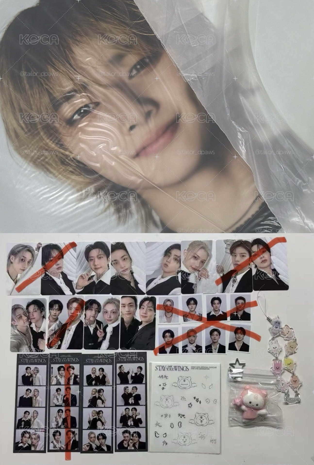 梁精寅 I.N 3rd 世巡 扇子 Skz