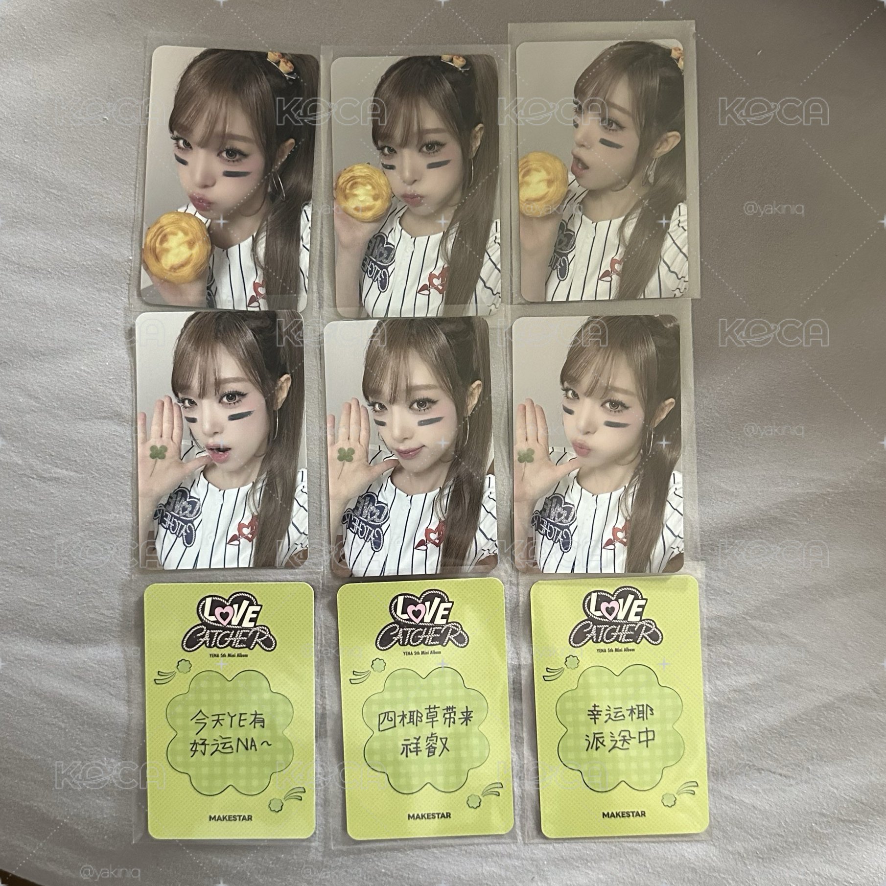 YENA棒球造型特典