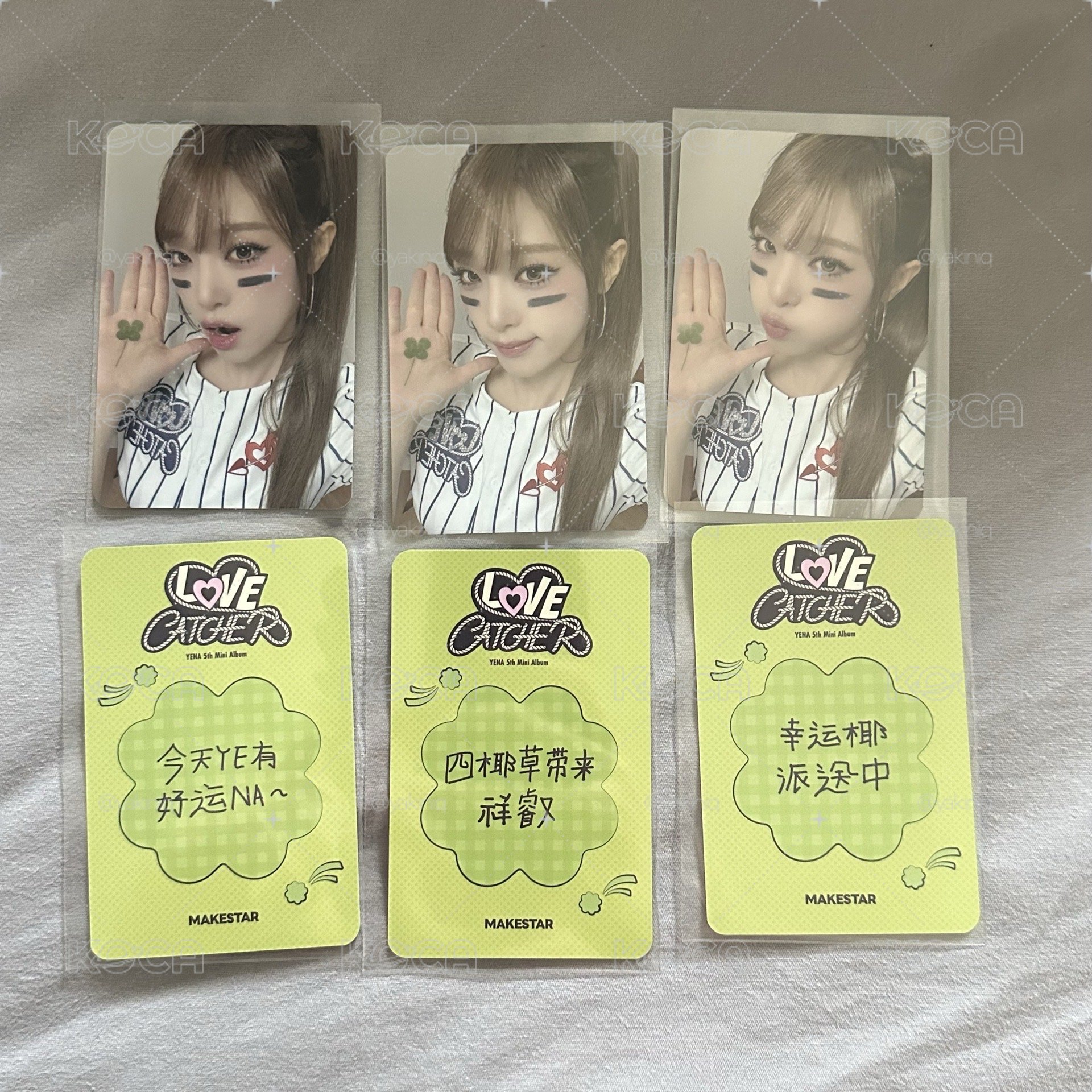 YENA棒球造型特典