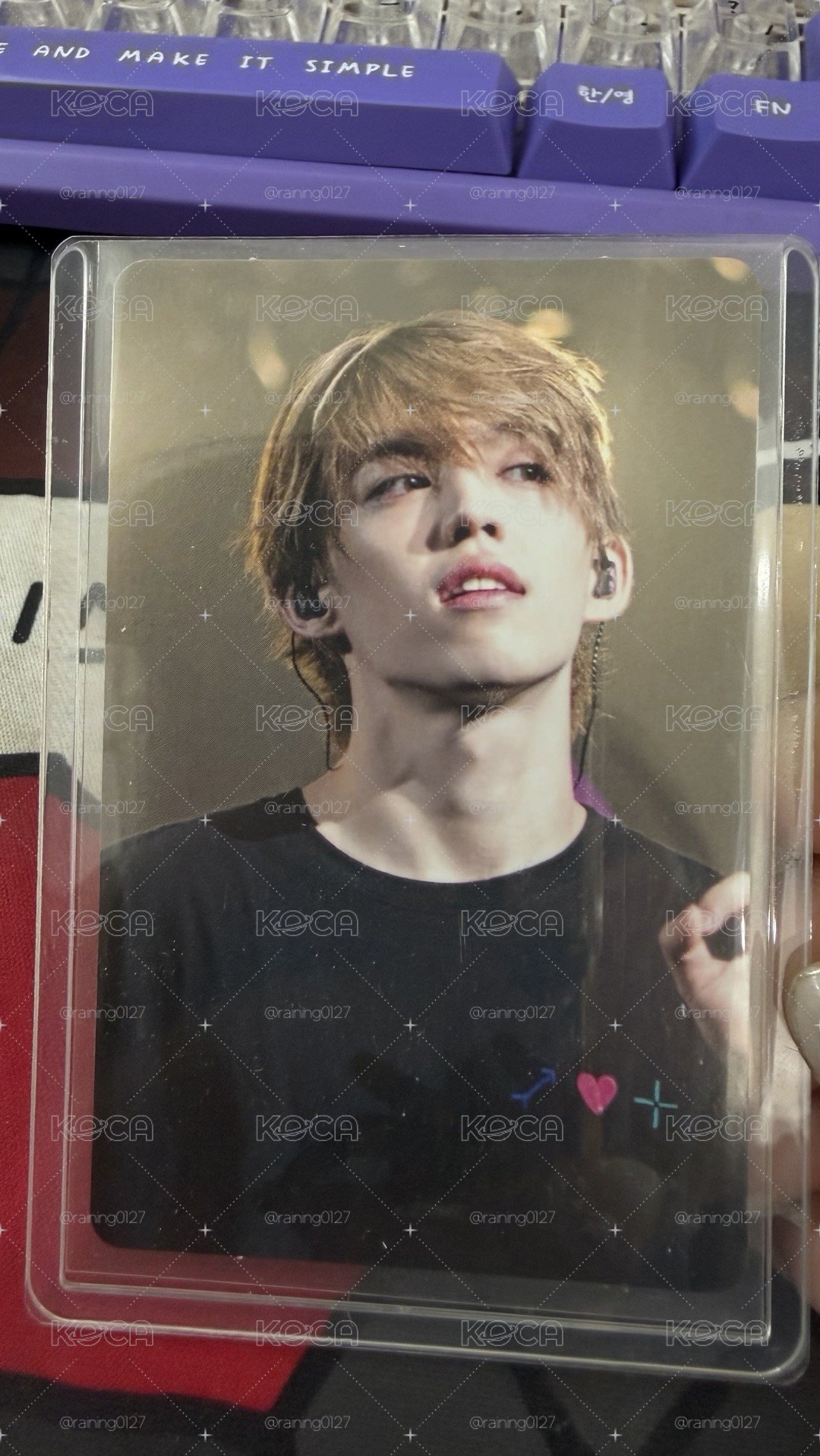S.Coups ideal cut DVD card