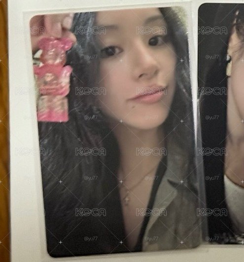 TWICE暴力熊周邊卡 彩