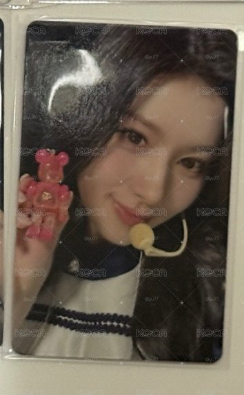 TWICE暴力熊周邊卡 紗