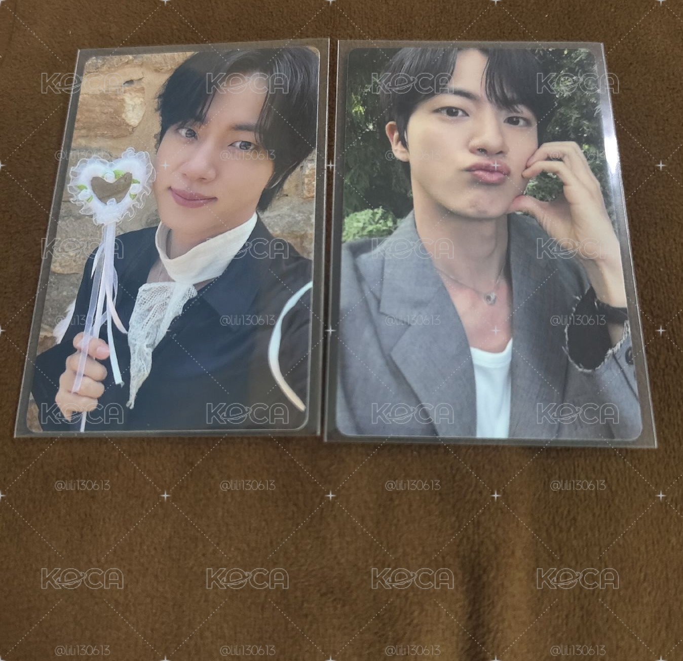 BTS 金碩珍 Echo solo 首周特典卡一套
