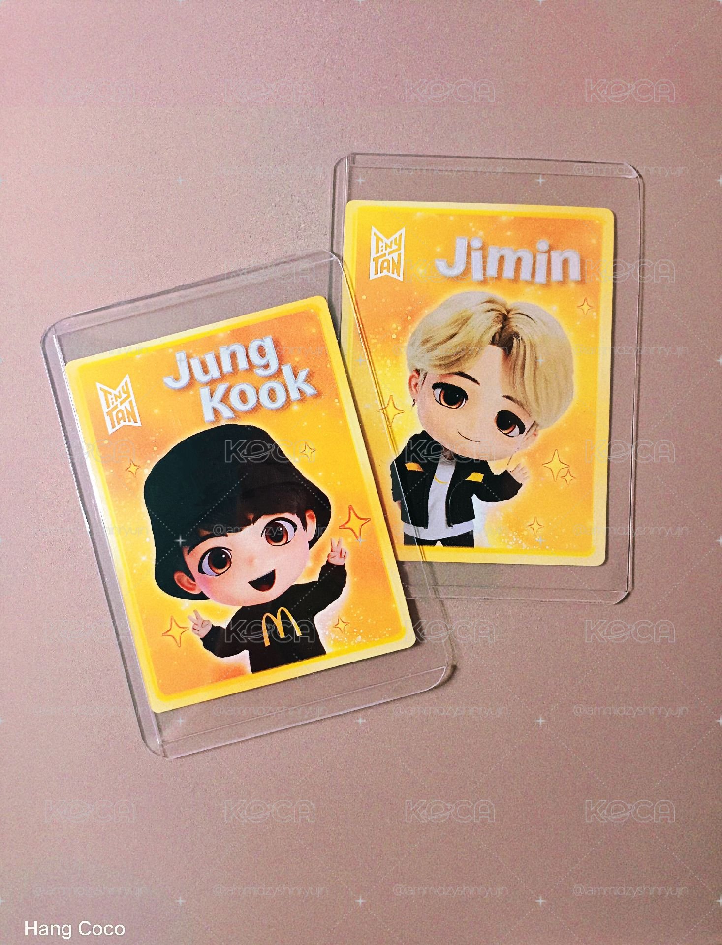 ♪麥當勞×BTS聯名確認款•Jung Kook×Jimin兩入套組♪ 🍬甜甜價🍬