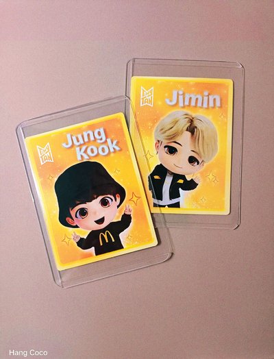 ♪麥當勞×BTS聯名確認款•Jung Kook×Jimin兩入套組♪ 🍬甜甜價🍬