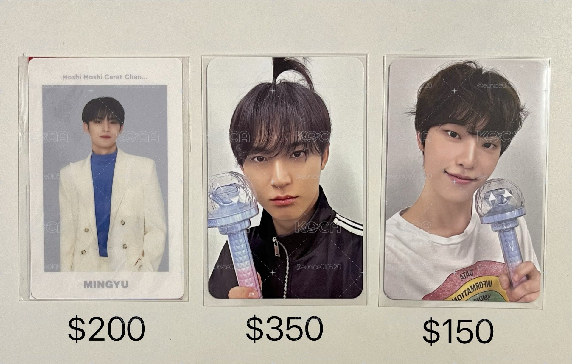 現貨 三張不拆售 SEVENTEEN 珉奎 電話卡 2026克拉粽 李燦 2026克拉粽