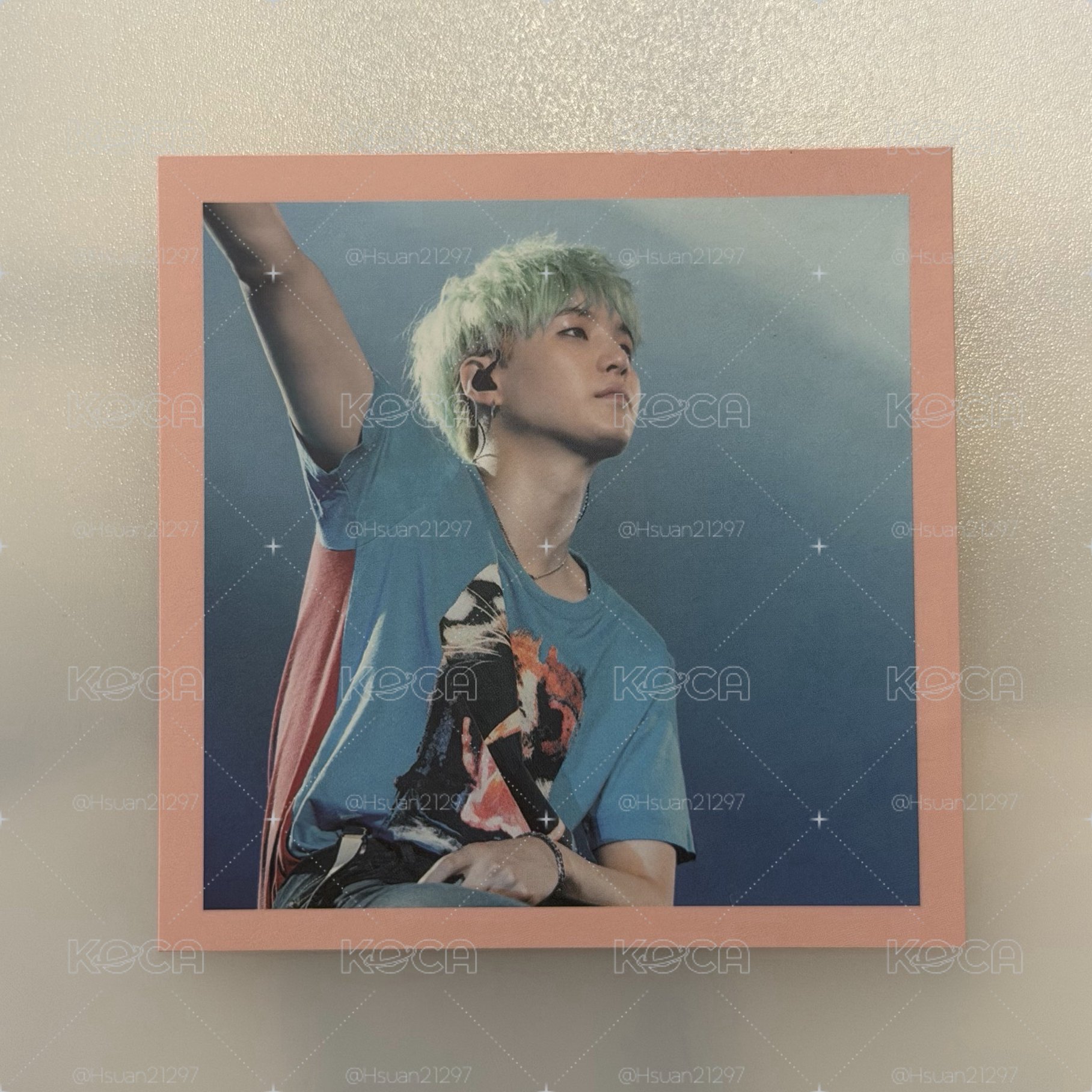 bts 花樣年華 suga dvd方卡