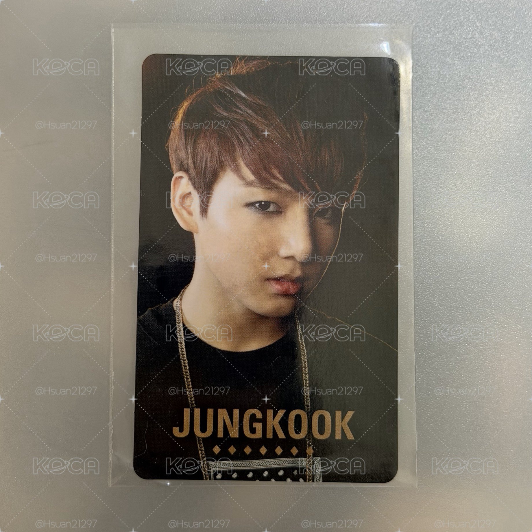 bts jk NMD日專小卡
