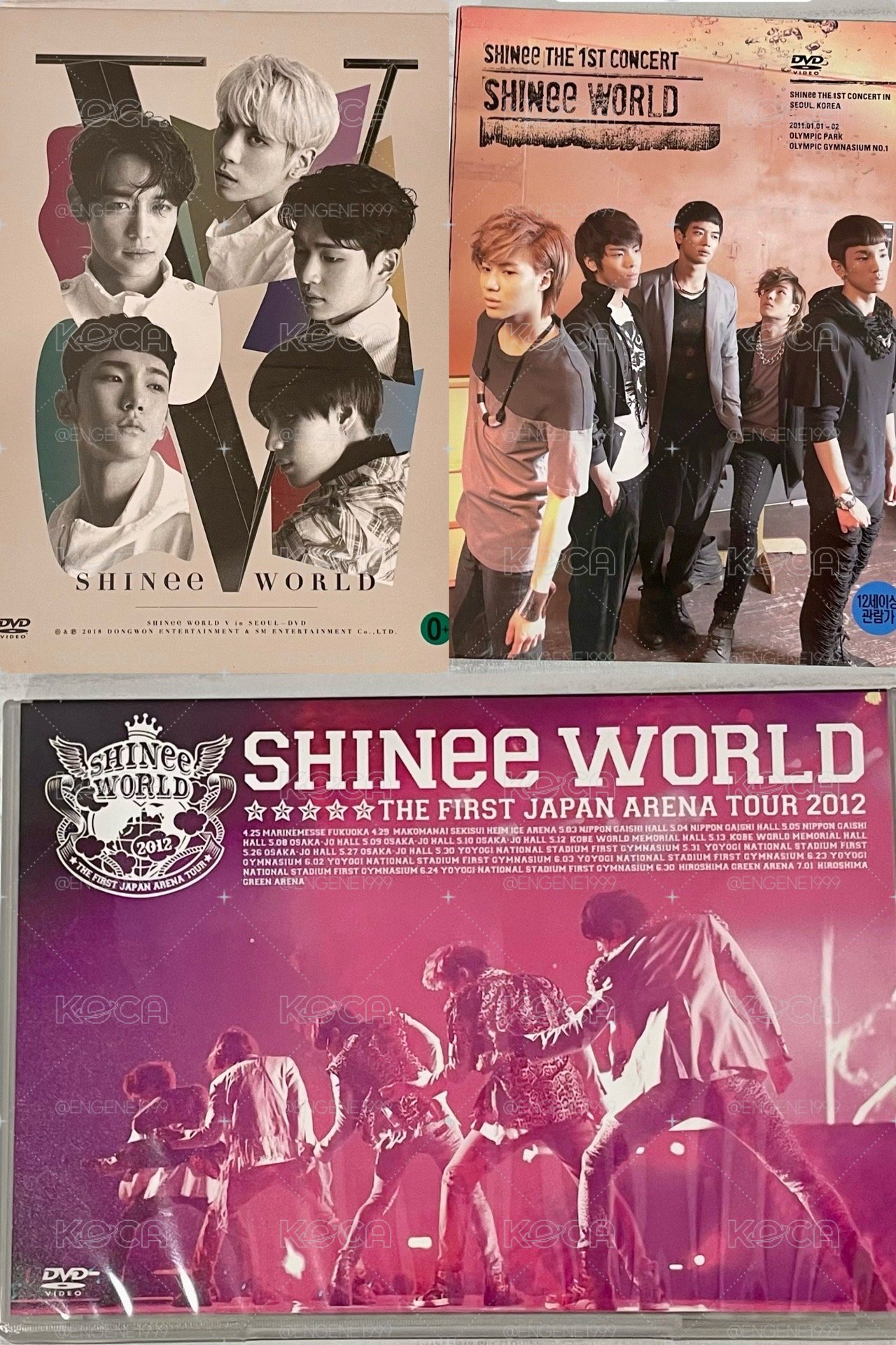 SHINee WORLD 巡演DVD