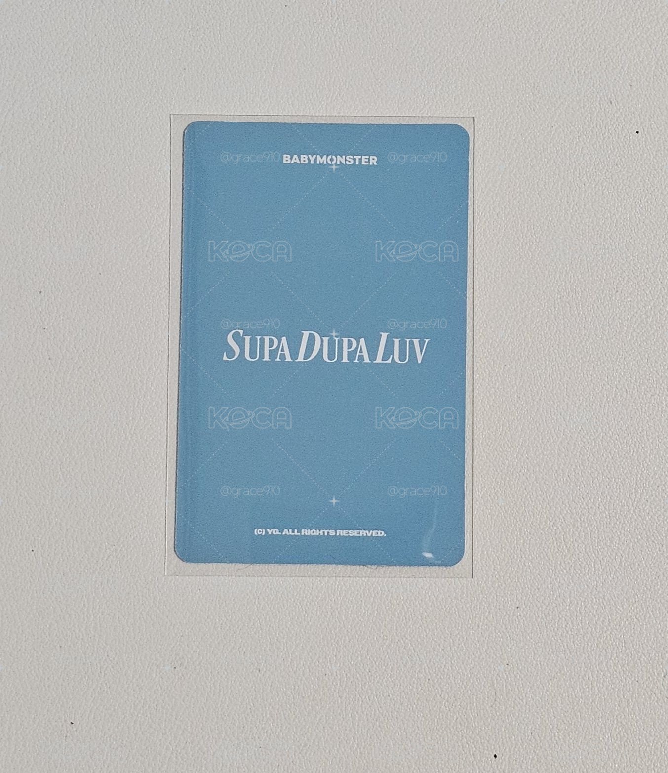 SDL毛絨吊飾卡 露（有微損)