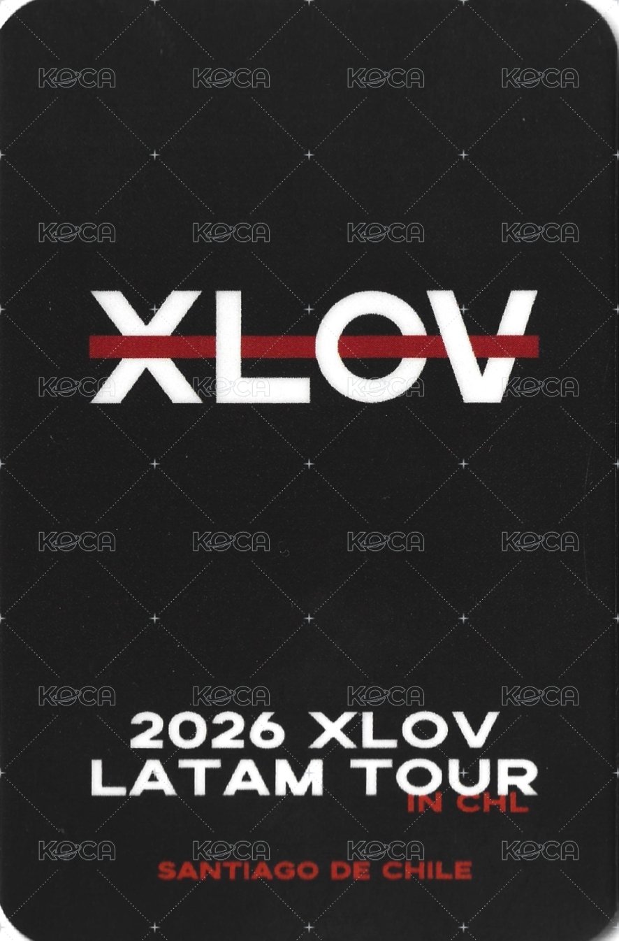 LATAM TOUR 智利 入場卡 / 場限卡  背面