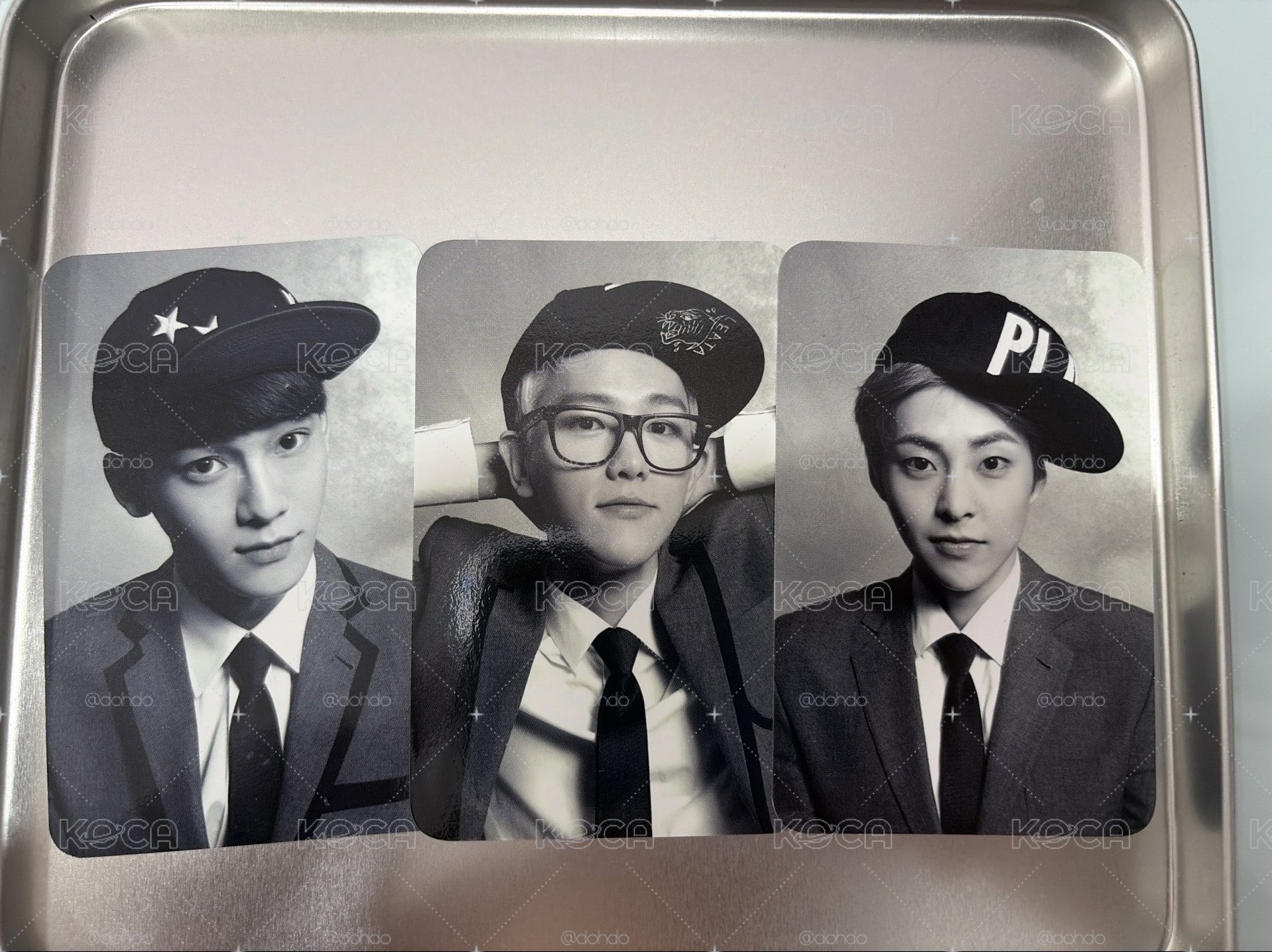 EXO 10週年鐵盒小卡 CBX
