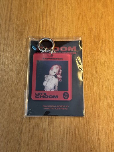 CHOOM線下限定壓克力吊飾（角/賢/柒）