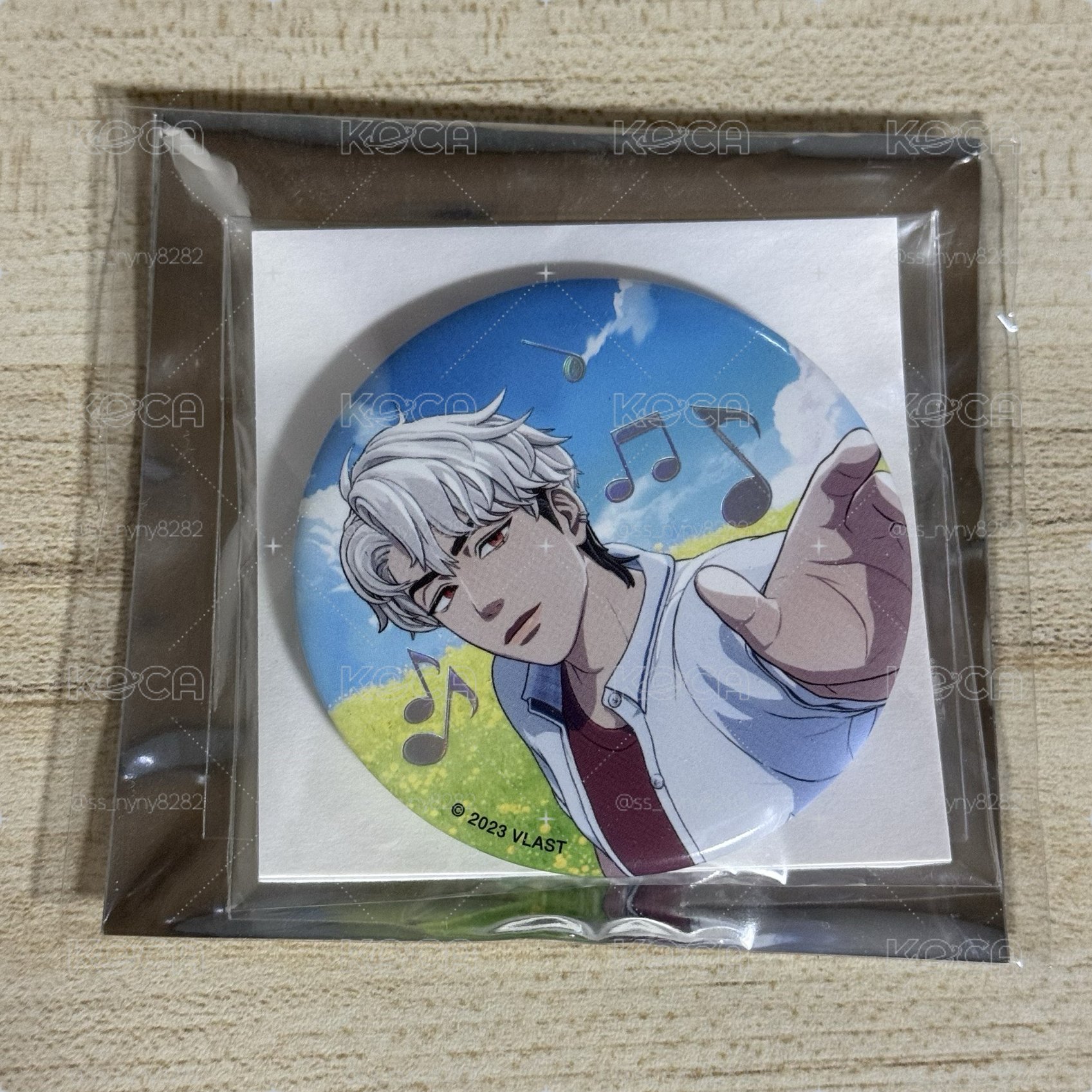 ANIPLUS ANIPLUS 徽章 六夏 銀虎❤️