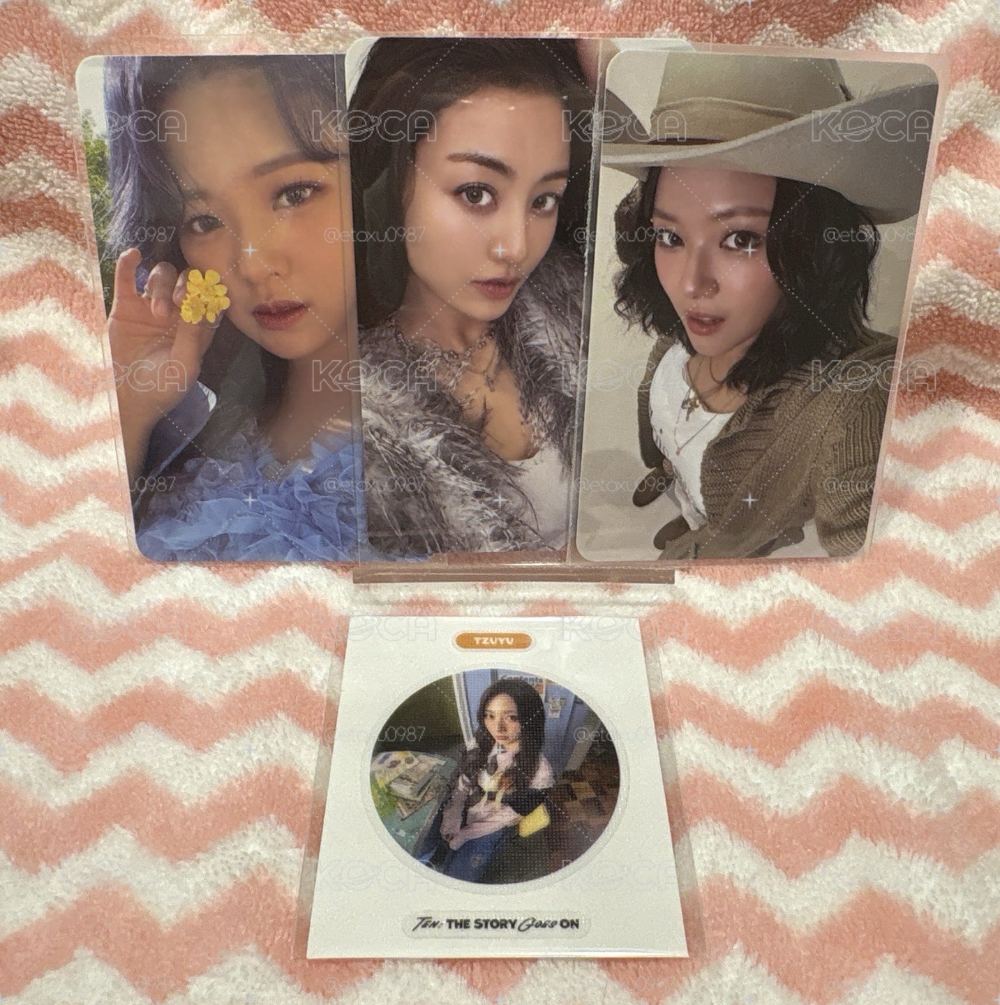 小卡、貼紙／TWICE／JEONGYEON 定妍、JIHYO 志效、TZUYU子瑜