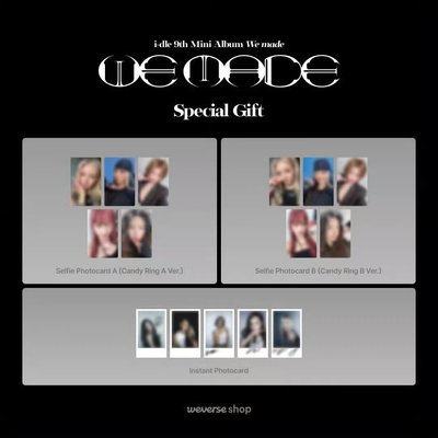 [預售] I-DLE迷九 WVS1.0預售特典