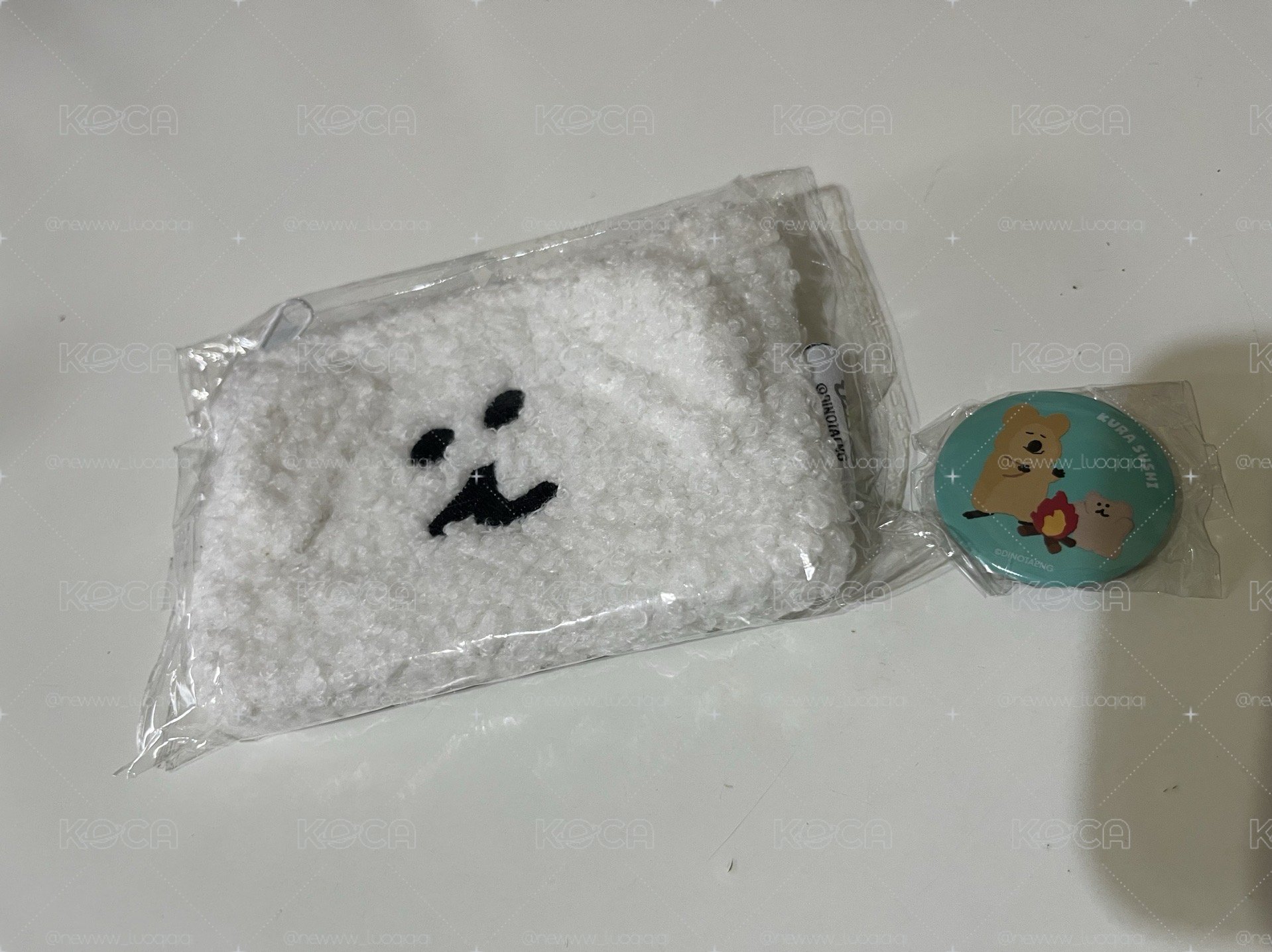 毛絨零錢包bobo款、徽章
