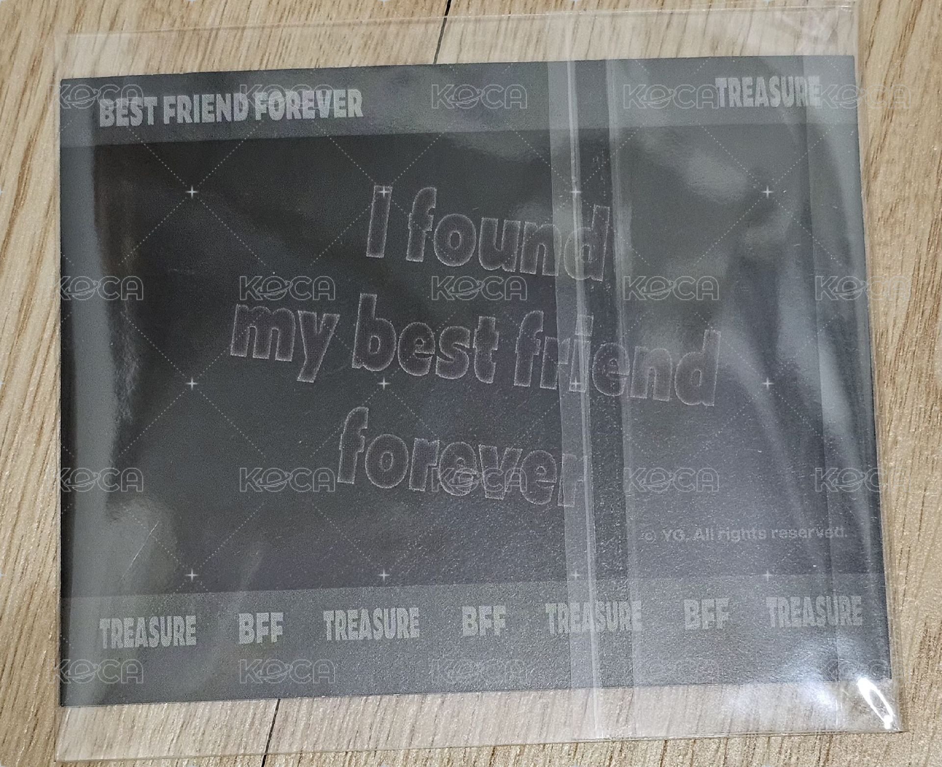 BEST FRIEND FOREVER 未公開 / 抽選拍立得  背面