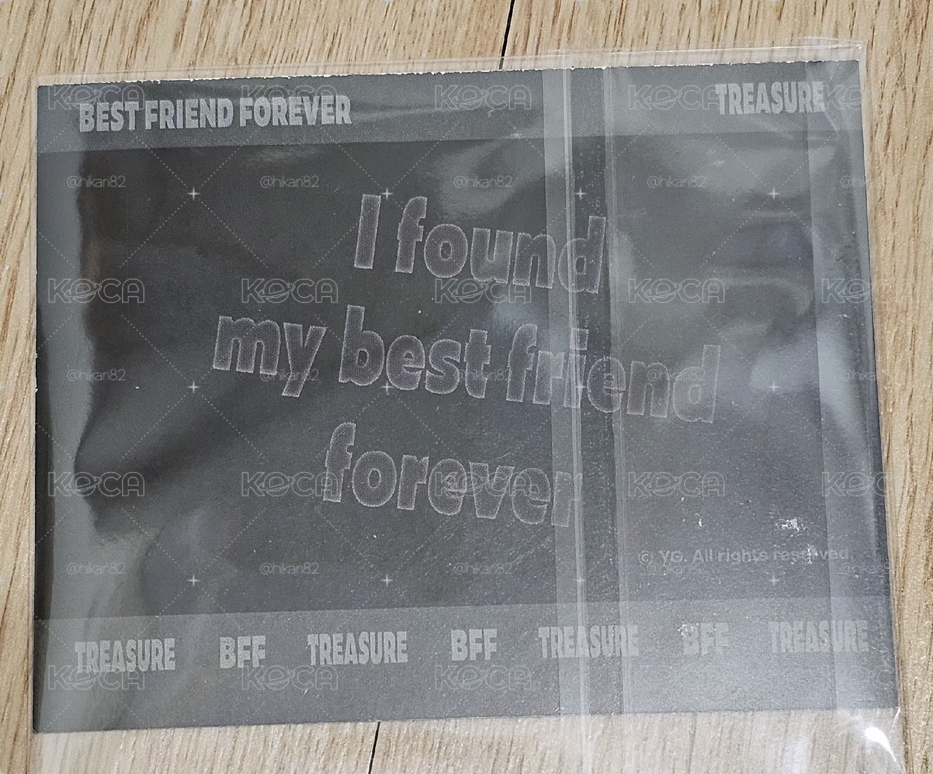 TREASURE BEST FRIEND FOREVER🐰