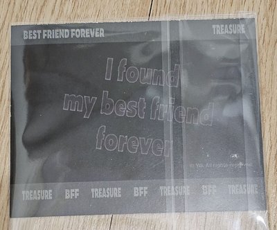 TREASURE BEST FRIEND FOREVER🐰