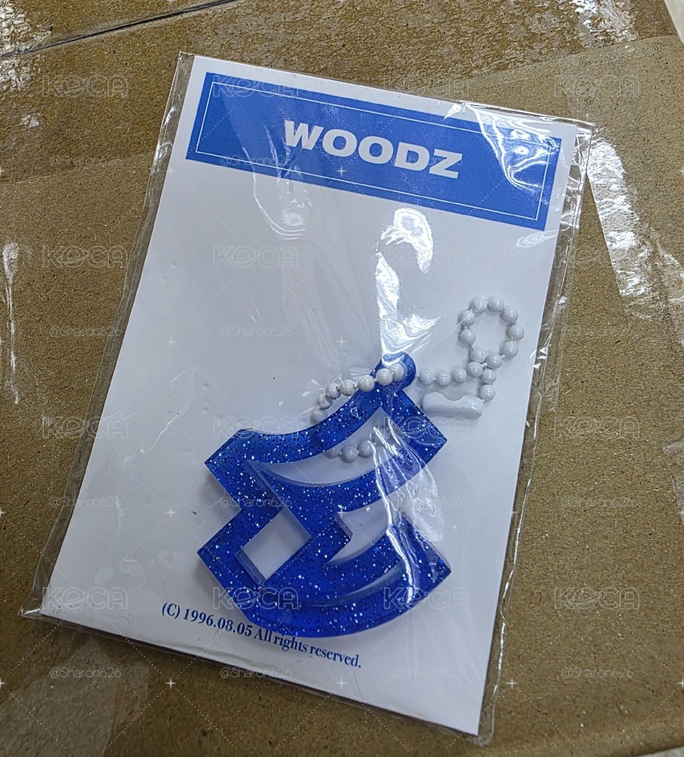 未拆 2020生日MD wd 吊飾 equal logo