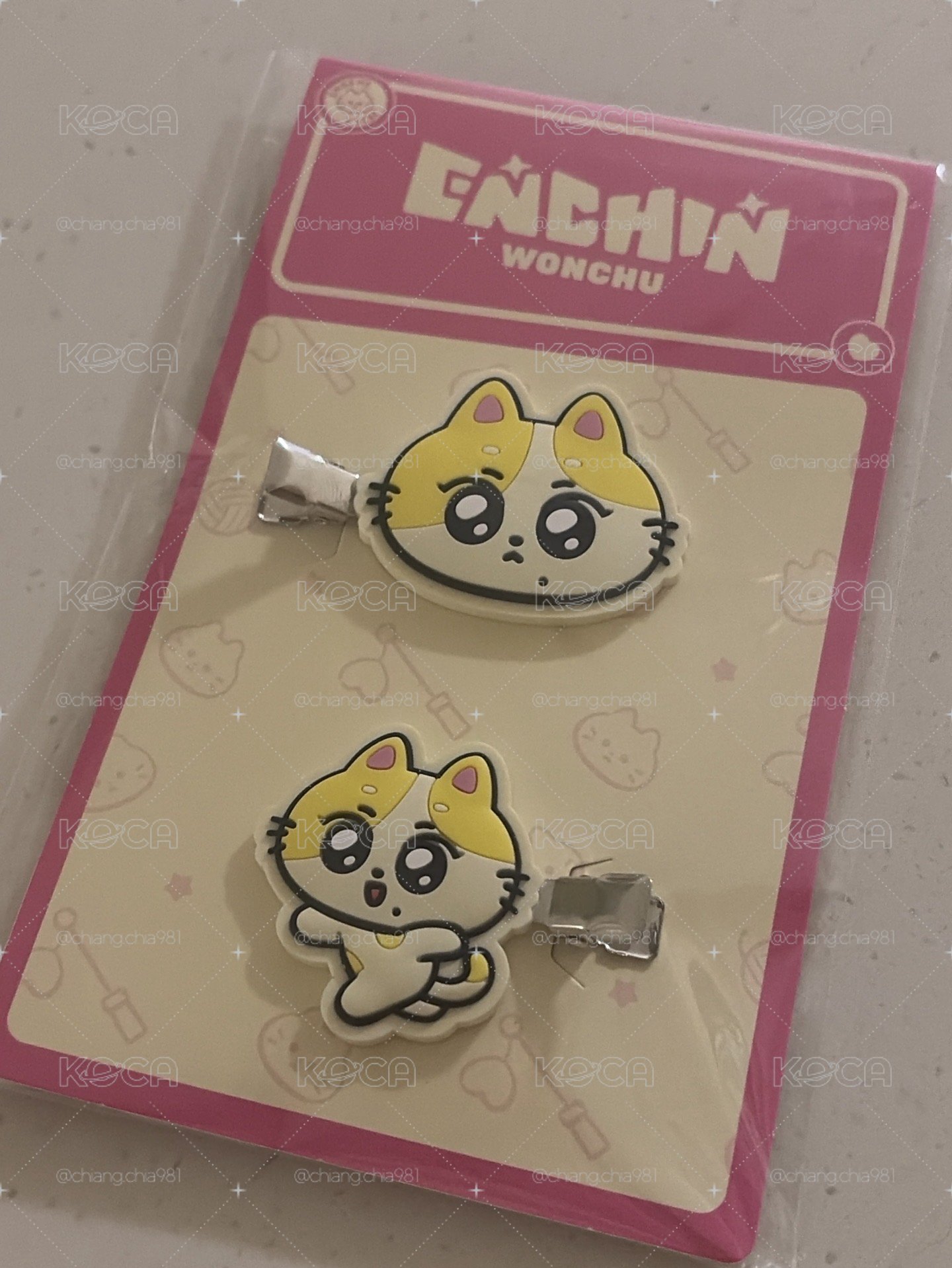 ENCHIN恩親 WONCHU 髮夾 