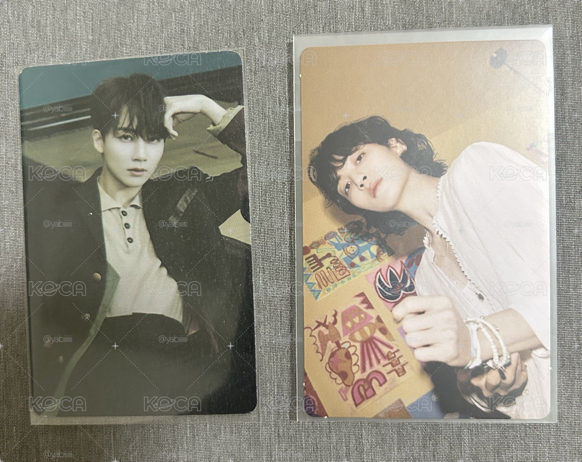 SEVENTEEN 尹淨漢 小卡*2