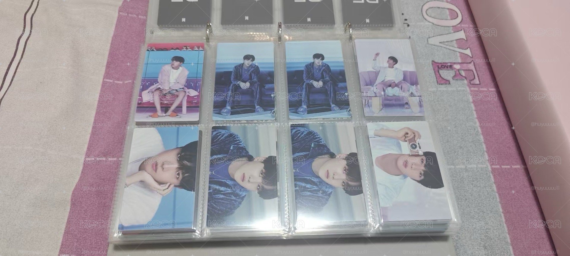 BTS be橫豎卡