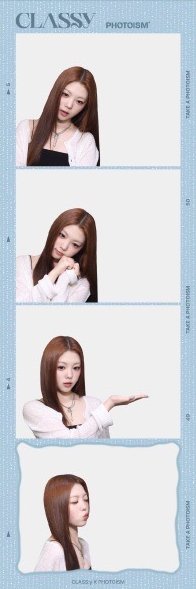 CLASSY 4th Mini Album RE:BOOT[눈물 이후] photoism 人生四格卡 / 拍貼 