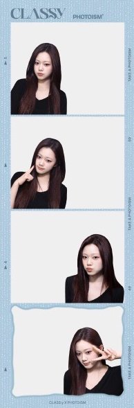 CLASSY 4th Mini Album RE:BOOT[눈물 이후] photoism 人生四格卡 / 拍貼 