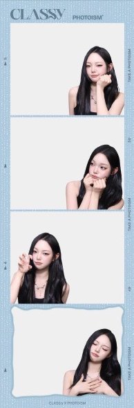 CLASSY 4th Mini Album RE:BOOT[눈물 이후] photoism 人生四格卡 / 拍貼 