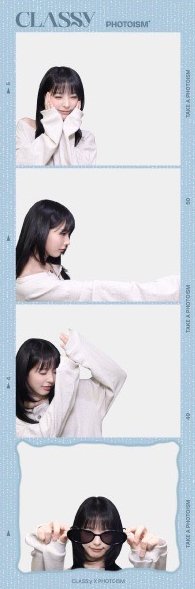 CLASSY 4th Mini Album RE:BOOT[눈물 이후] photoism 人生四格卡 / 拍貼 