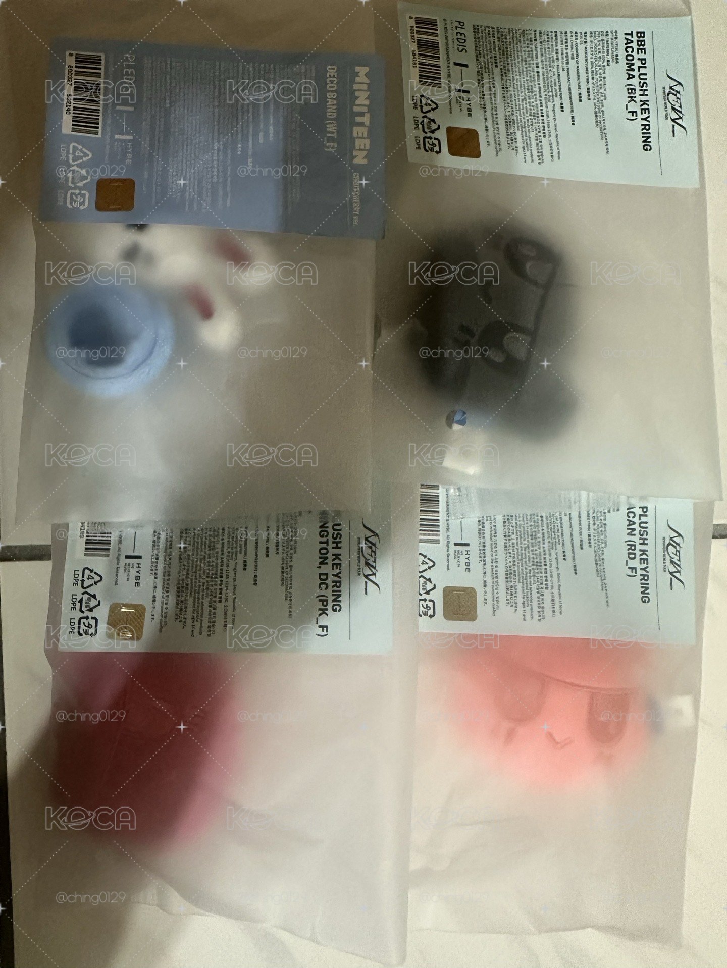 miniteen手燈環吊飾全新+蹦蹦吊飾
