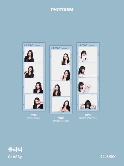 CLASS:y X photoism 人生四格卡 代印 1組兩張